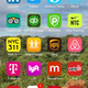 Tracy’s color-coded iPhone screen.
